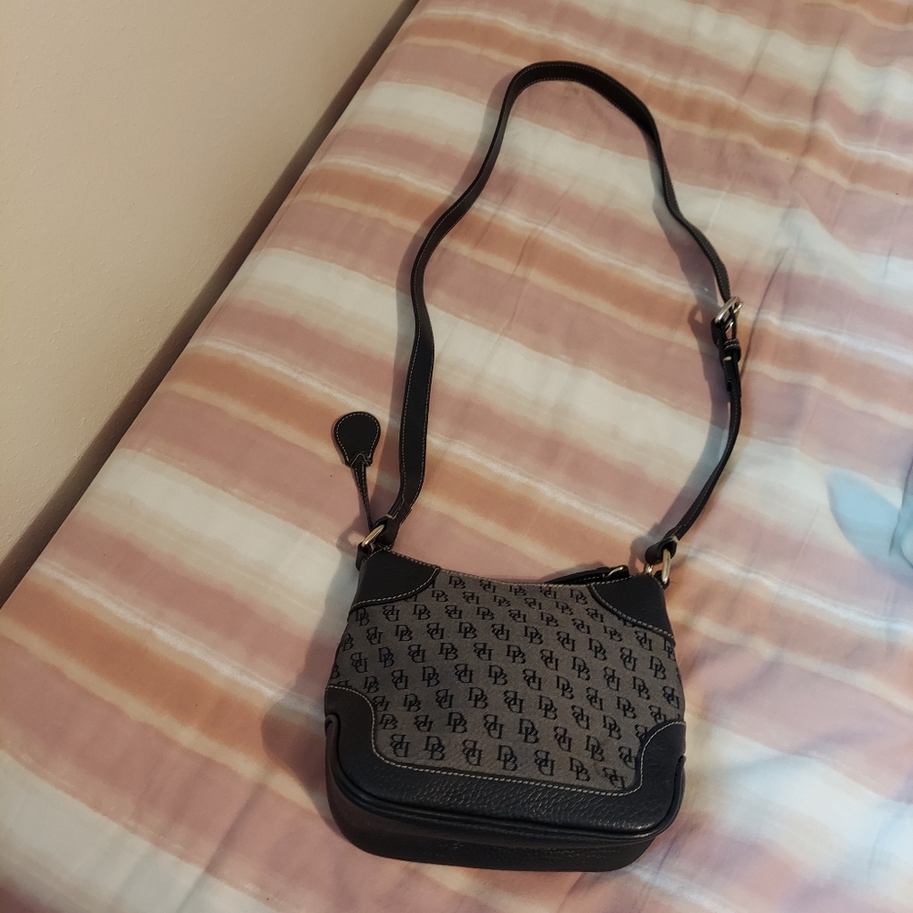 Dooney & Bourke Crossbody black monogram bag